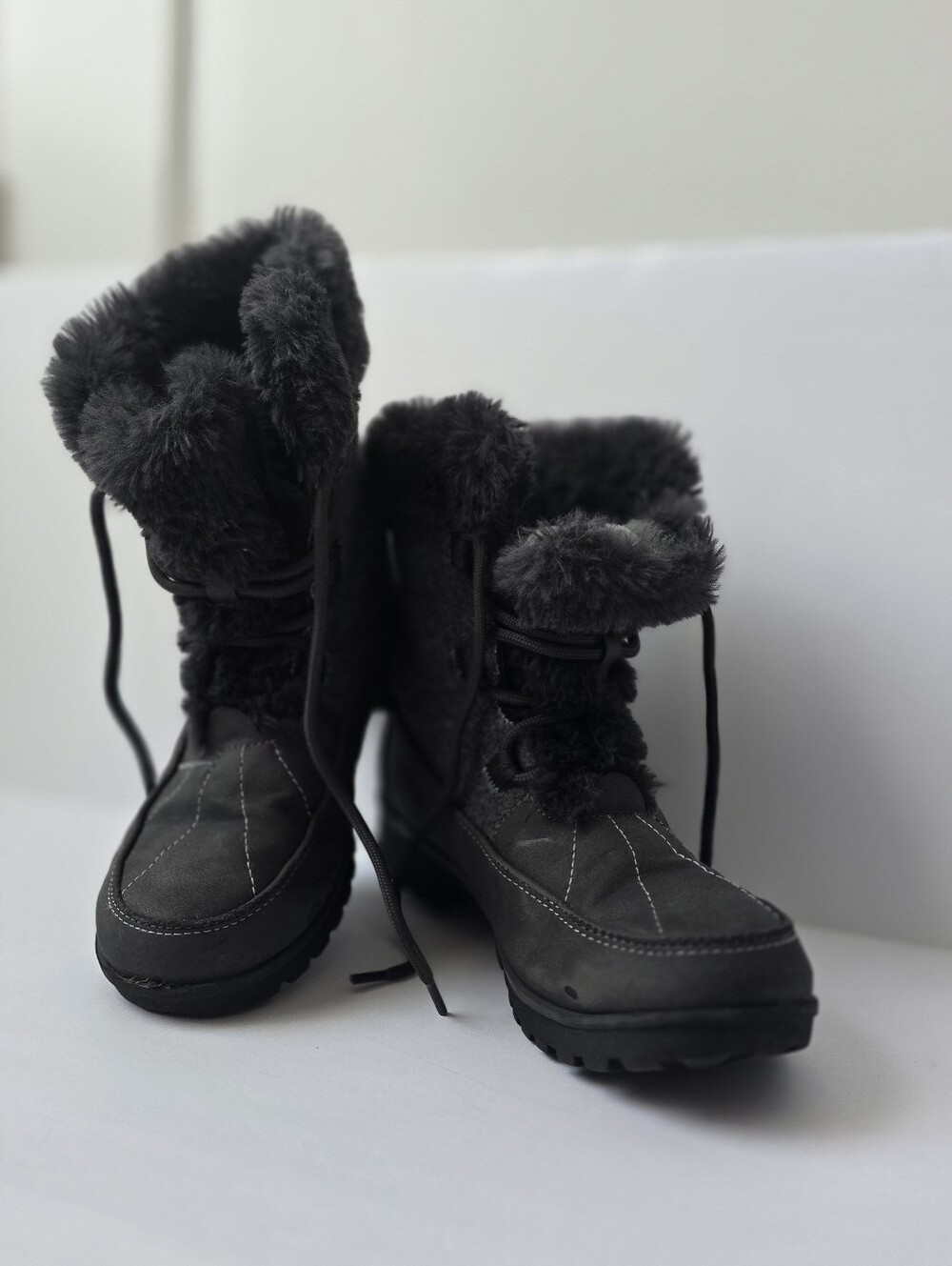 Women's Cozy Lace-Up Snow Boots JBU.